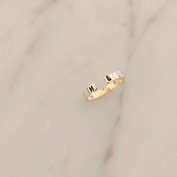 Anello CLIO in ottone - immagine 2