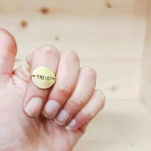 Anello AVA in ottone