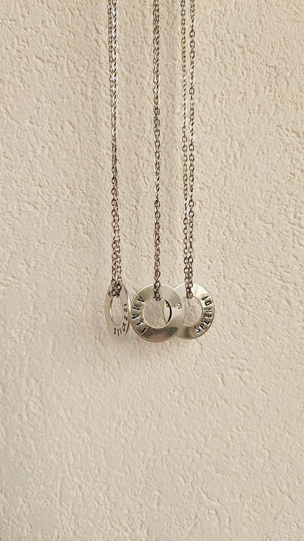 Collana LUZ - acciaio inox silver - immagine 2