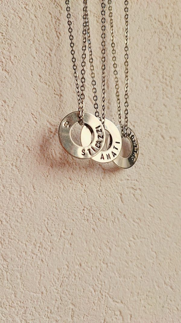 Collana LUZ - acciaio inox silver - immagine 3