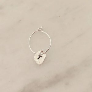 Mono orecchino LETTERA - Argento 925