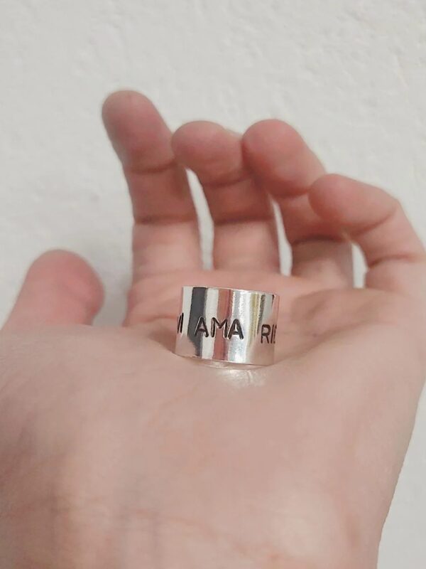 Anello MESSAGE - Argento 925 - immagine 2