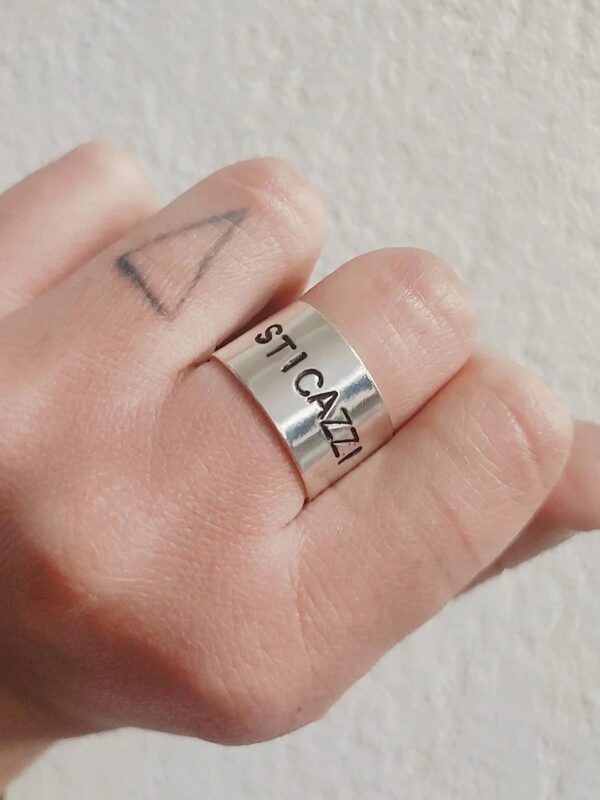 Anello MESSAGE - Argento 925 - immagine 3
