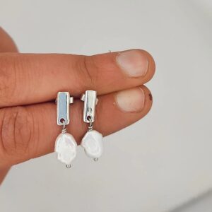 Orecchini DALIA + PERLE- Argento 925