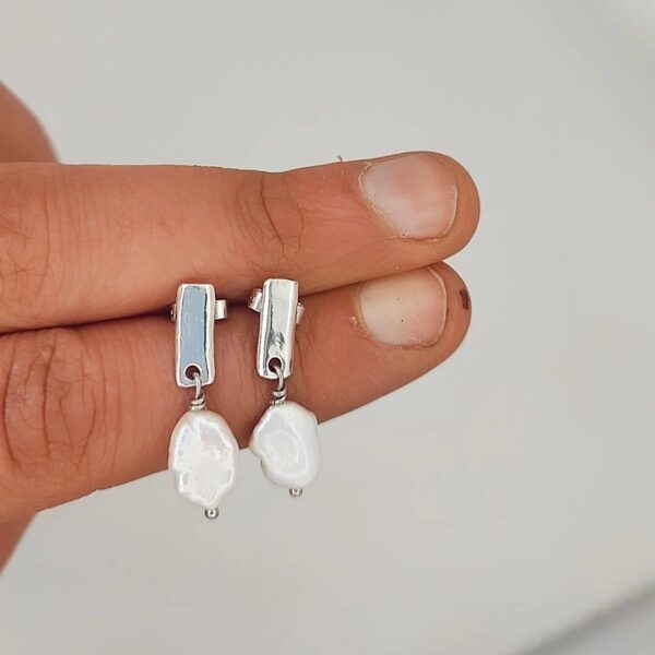 Orecchini DALIA + PERLE- Argento 925