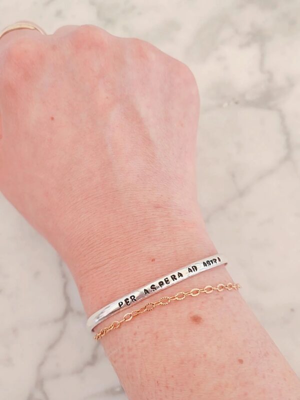 Bracciale SUPER SLIM - effetto bombato - Argento 925 - immagine 6