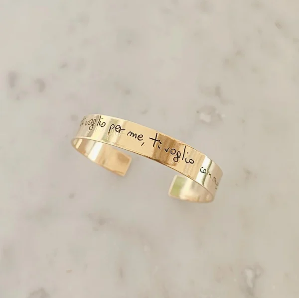 Bracciale SLIM CALLIGRAFIA - ANIMA - immagine 3
