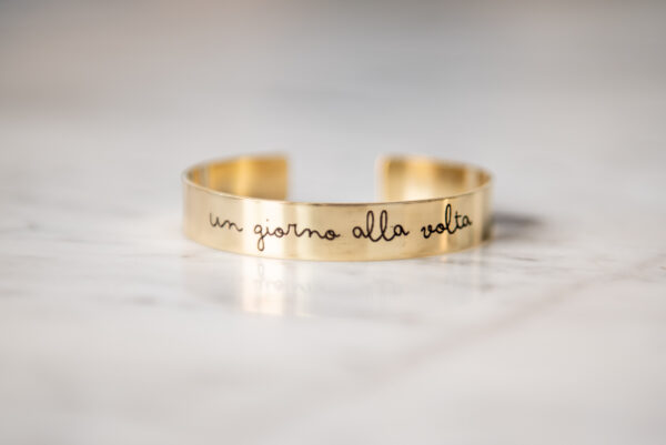 Bracciale SLIM CALLIGRAFIA - ANIMA - immagine 4