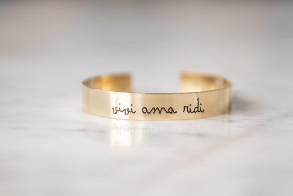 Bracciale SLIM CALLIGRAFIA - ANIMA - immagine 7