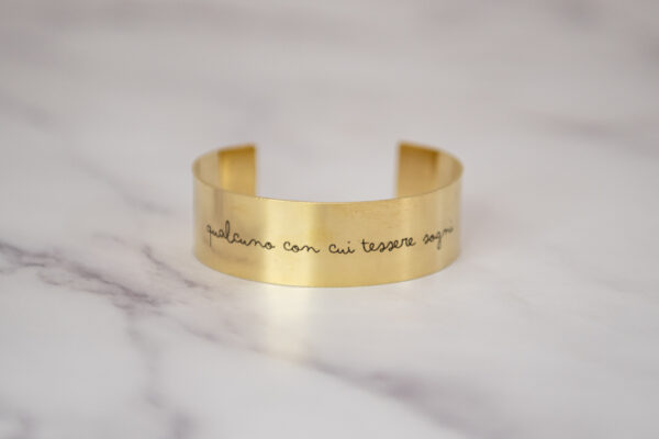 Bracciale MEDIO CALLIGRAFIA - ANIMA - immagine 5