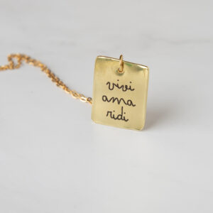 Collana CALLIGRAFIA - ANIMA