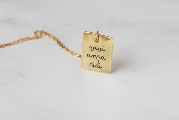 Collana CALLIGRAFIA - ANIMA